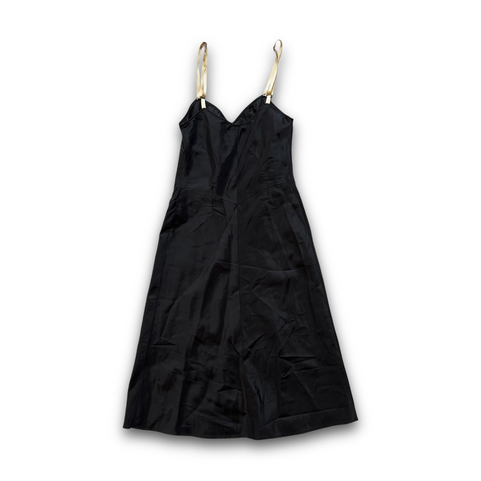 Helmut Lang 90s Contrast Lace Dress