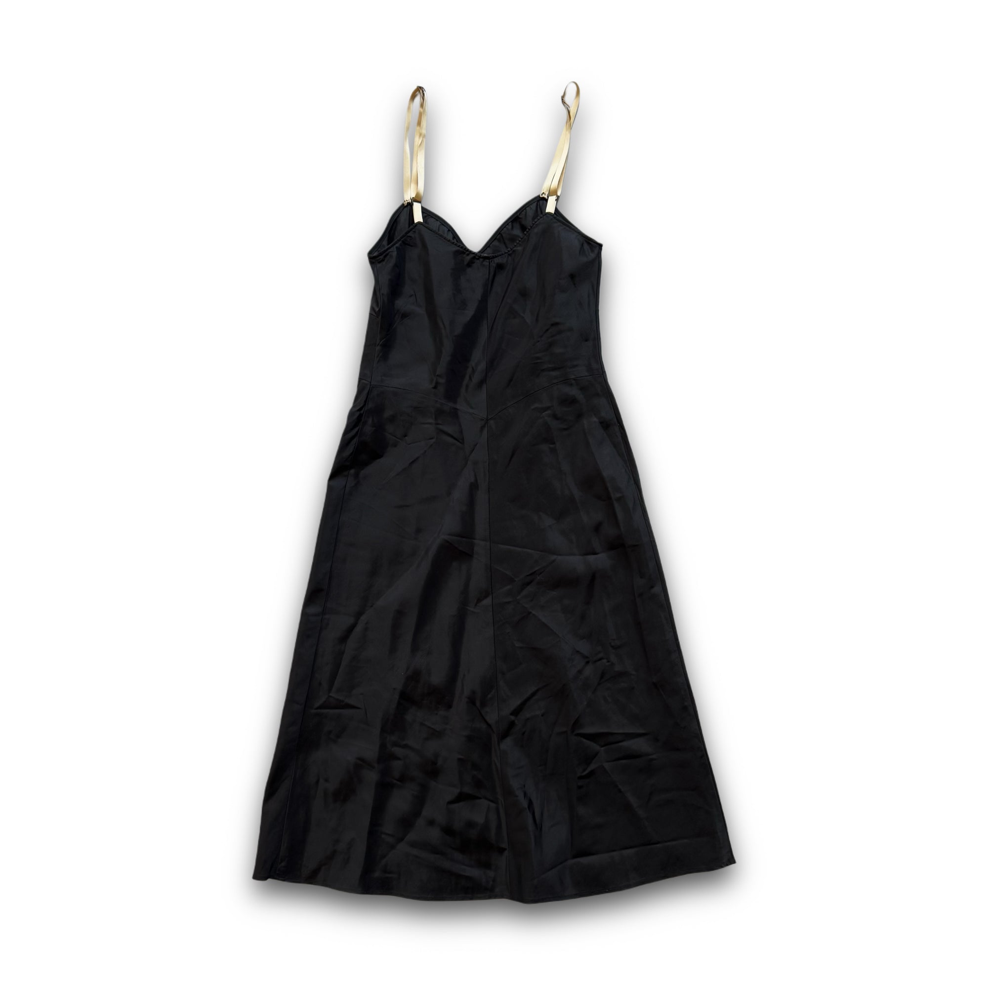 Helmut Lang 90s Contrast Lace Dress