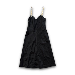 Helmut Lang 90s Contrast Lace Dress