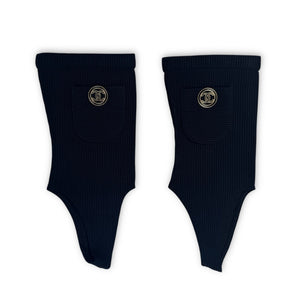 Chanel 2025 Cargo Mini Pocket CC Logo Legwarmers Sample