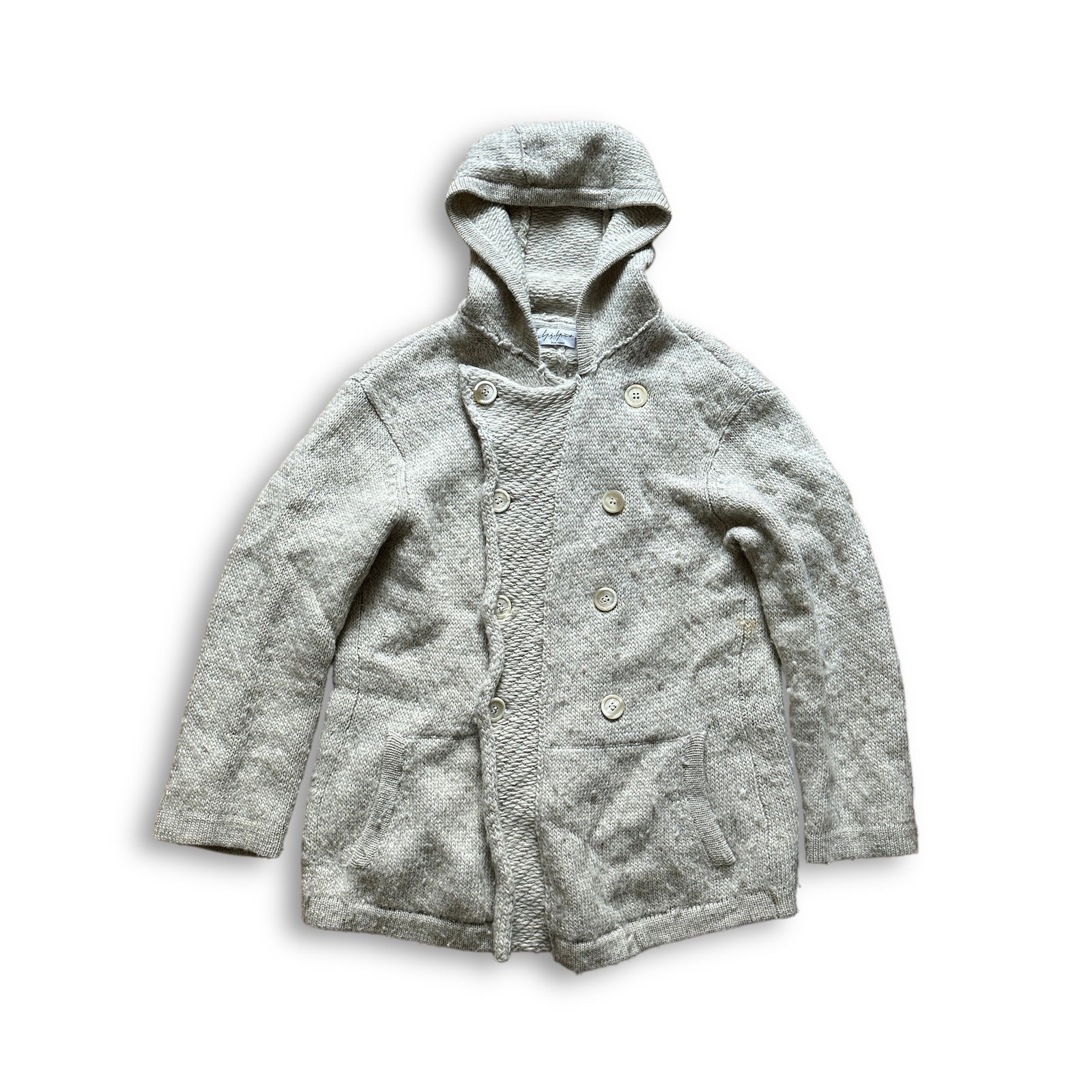 Yohji Yamamoto Pour Homme FW10 Hooded Knit Jacket