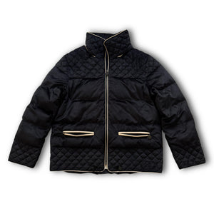 Chanel 2025 Sample Black Quilted Jacket