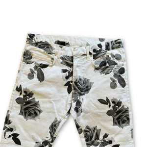 Dior Homme FW16 Rose Print Denim