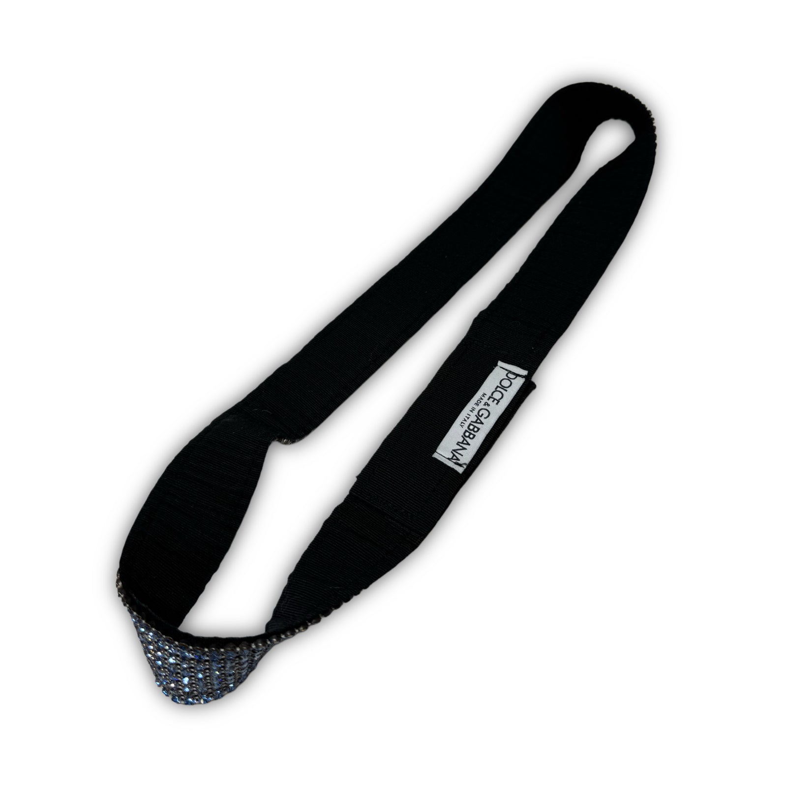 Dolce & Gabbana SS00 Blue Swarovski Belt