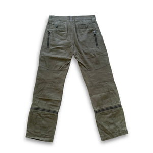 Dolce & Gabbana FW03 Khaki Multizip Cargo Pants