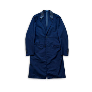 Berluti by Haider Ackermann SS18 Blue Prototype Coat