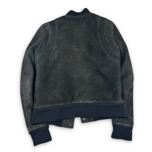 Balmain AW10 by Christophe Decarnin Suede Teddy Jacket