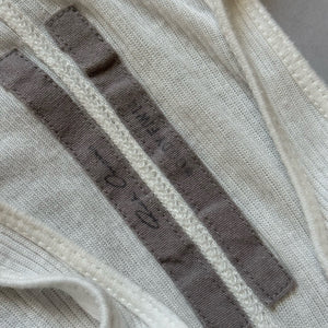 Rick Owens FW14 Ribbed Long Cotton Dress