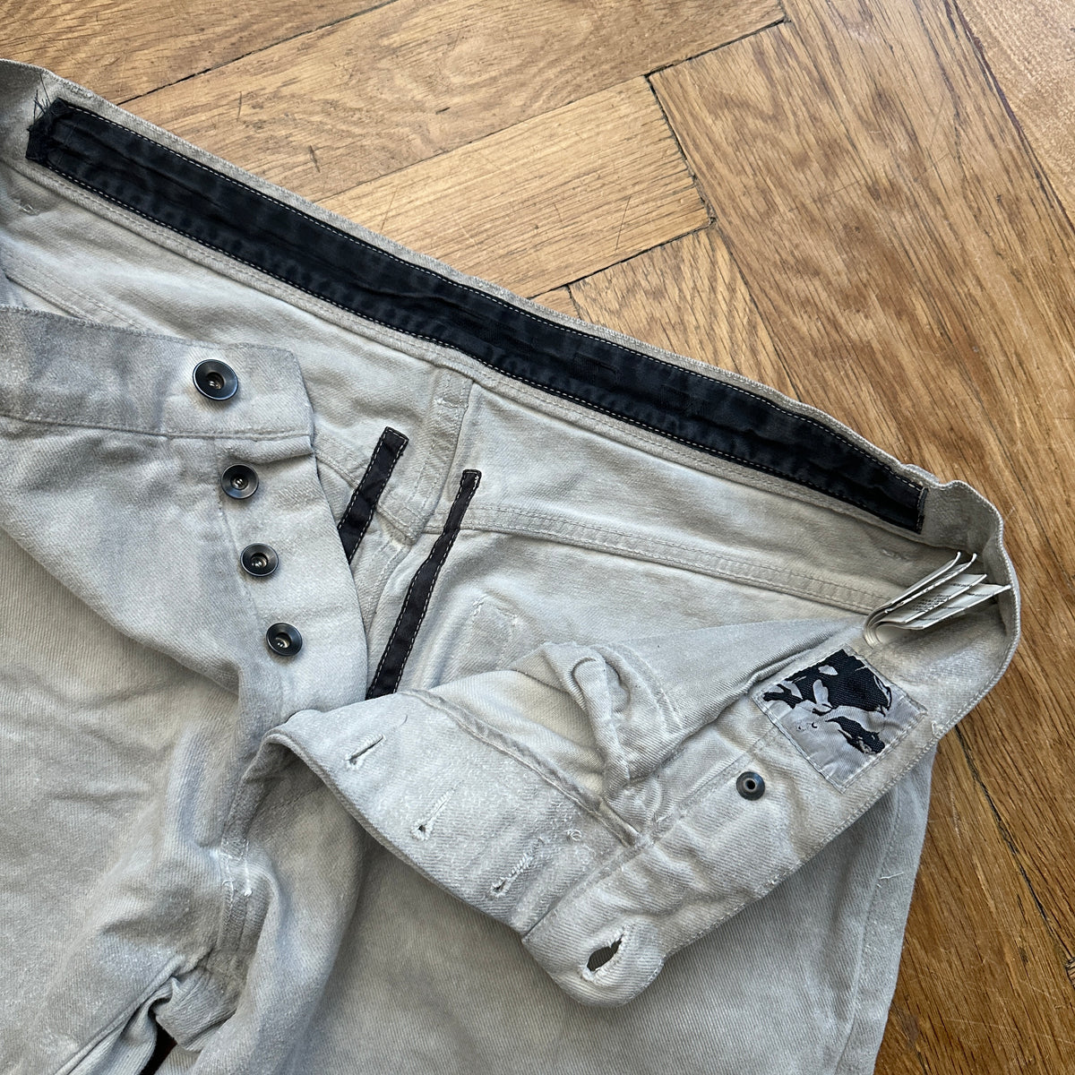 Rick Owens Vintage Pearl Denim