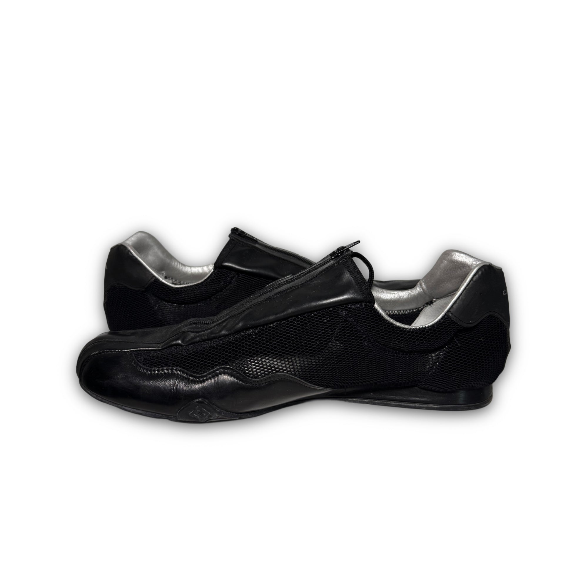 Chanel Sport 2002 by Karl Lagerfeld Scuba Zip Shoes