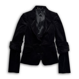 Gucci FW04 by Tom Ford Strapped Velvet Jacket