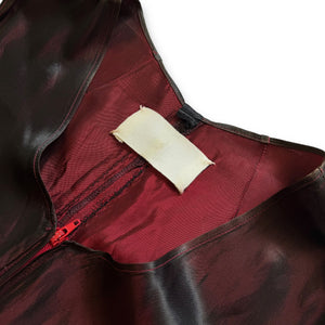Maison Martin Margiela 1995 Blood Red Reconstructed Dress