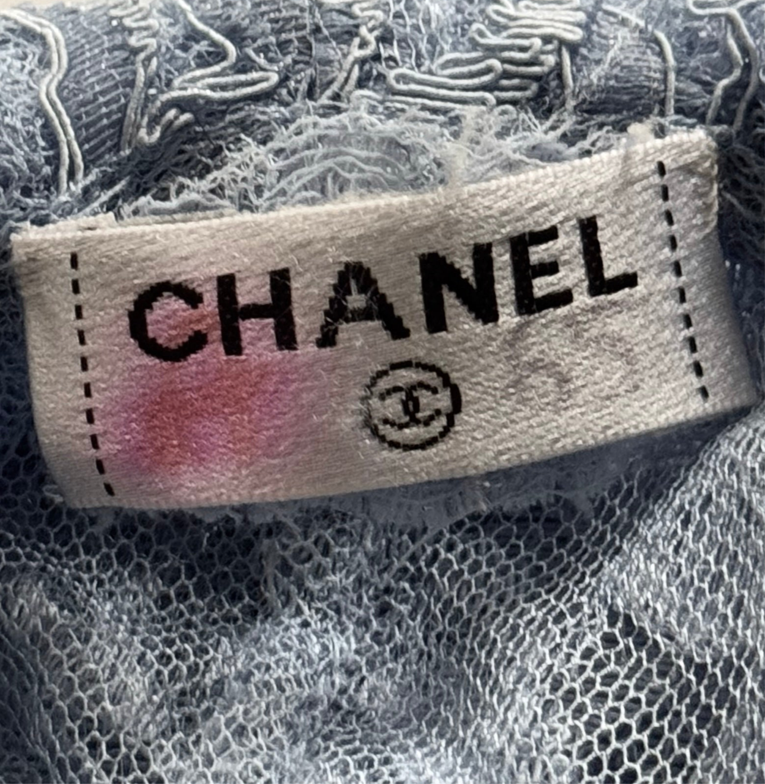 Chanel 2024 Rushed Embellished Floral Lace Cardigan Sample