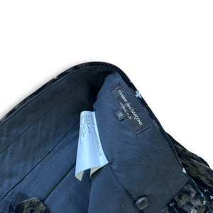 Comme Des Garcons Homme Plus 2001 Velvet Ikat Pants