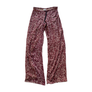Chanel 2025 Cruise Flared Fish Print Silk Pants Sample