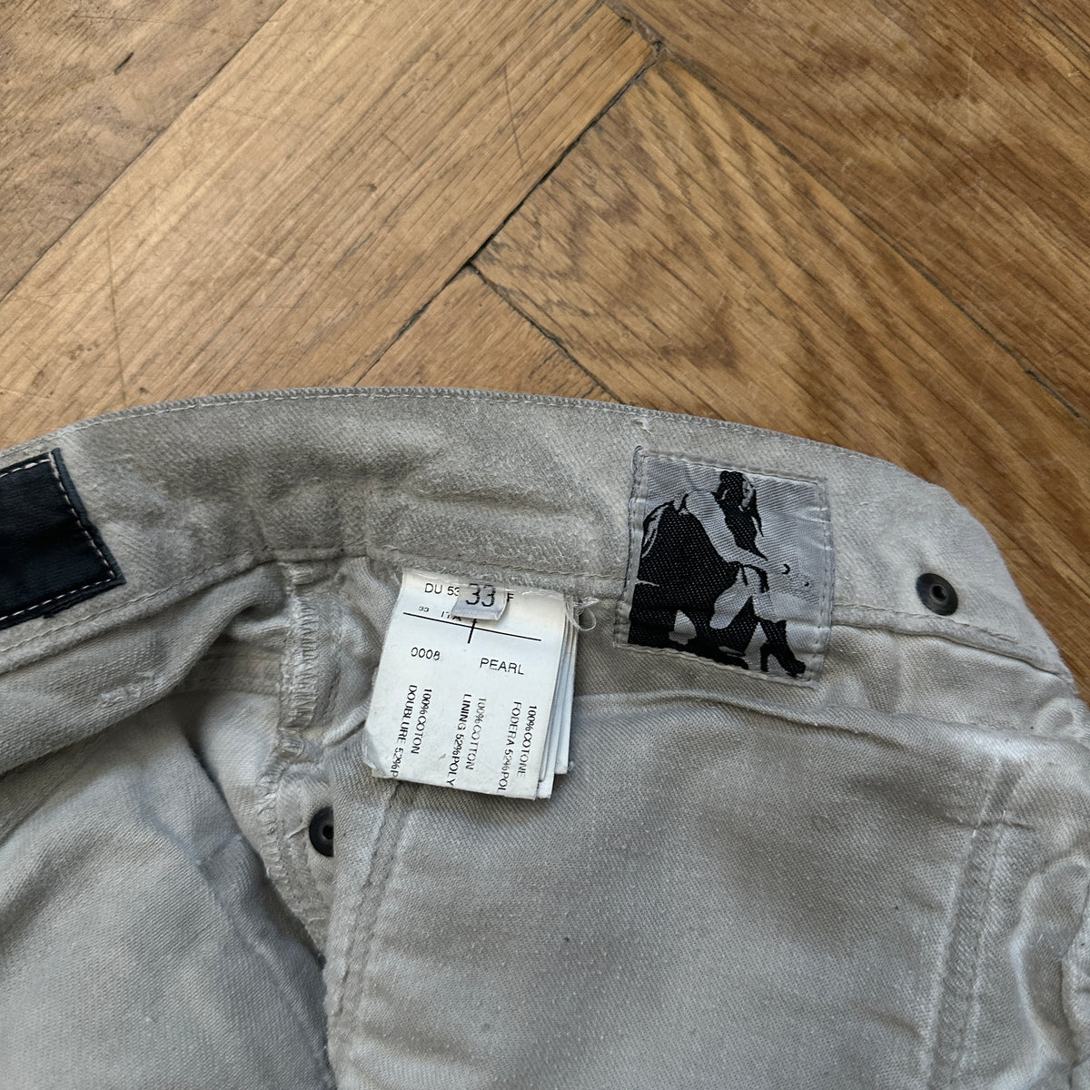 Rick Owens Vintage Pearl Denim