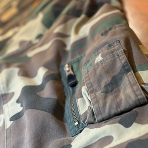 Raf Simons AW01 ‘Riot Riot Riot’ Camouflage Patch Bomber Jacket