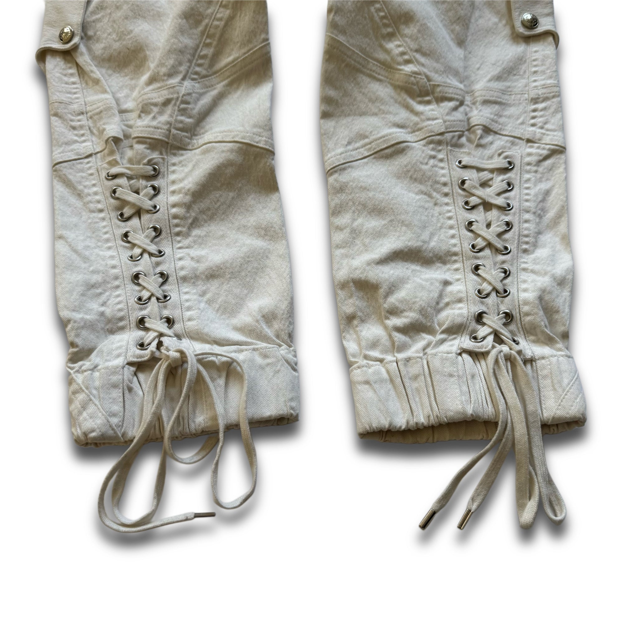 Christan Dior SS03 by John Galliano Laced Flight Pants