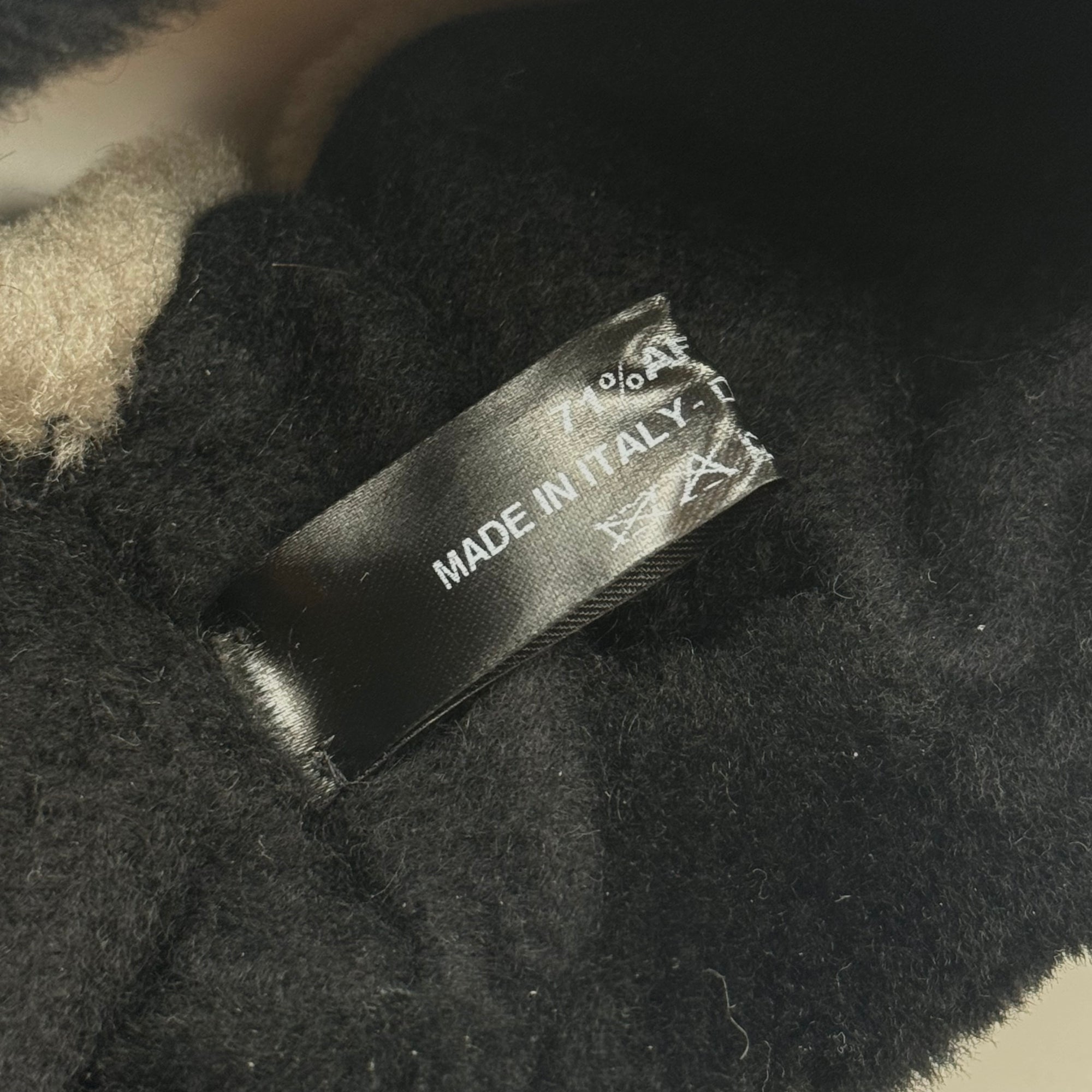 Chanel 2021 Two Tone Shearling Headband Sample