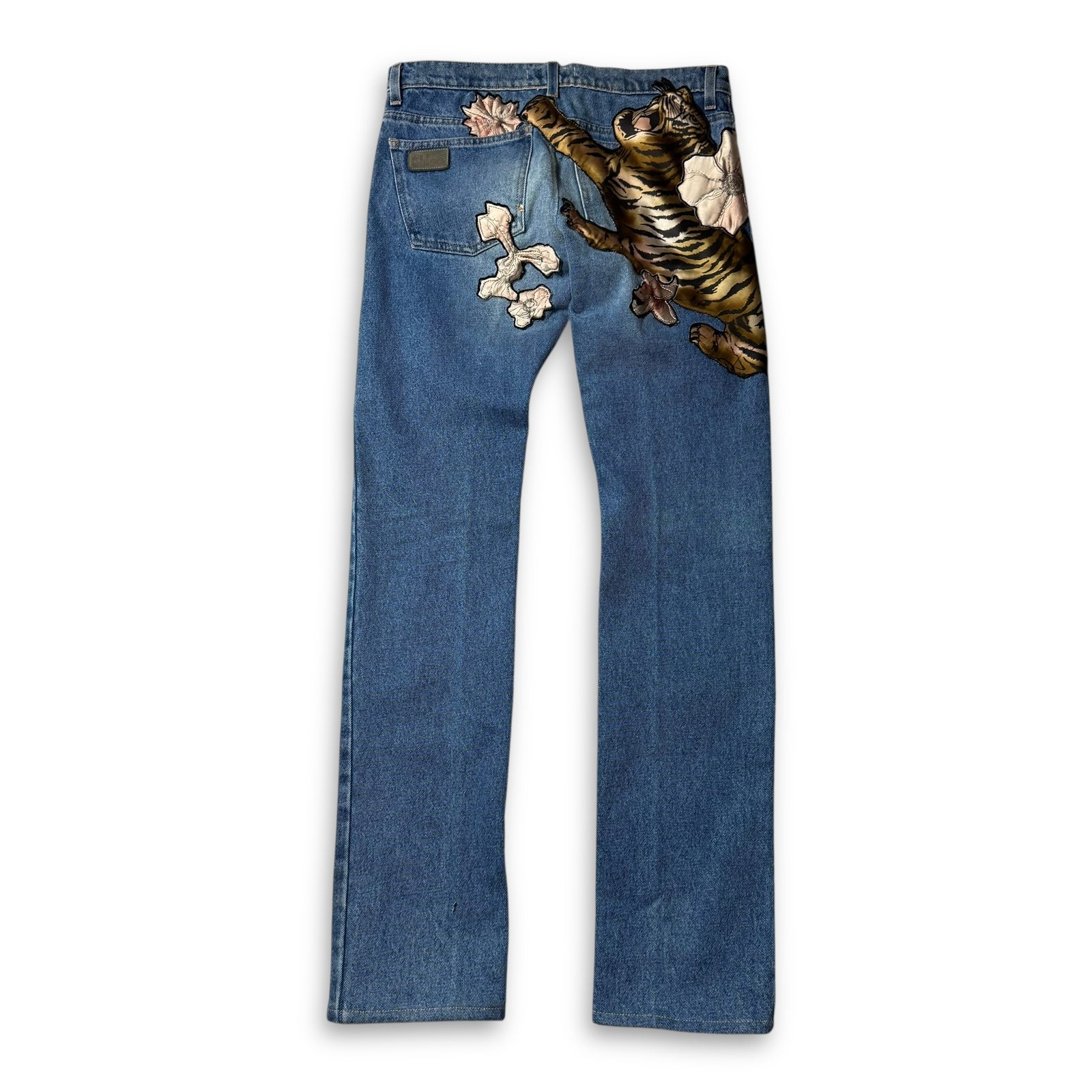 Chloe by Phoebe Philo FW03 Tiger Collage Denim