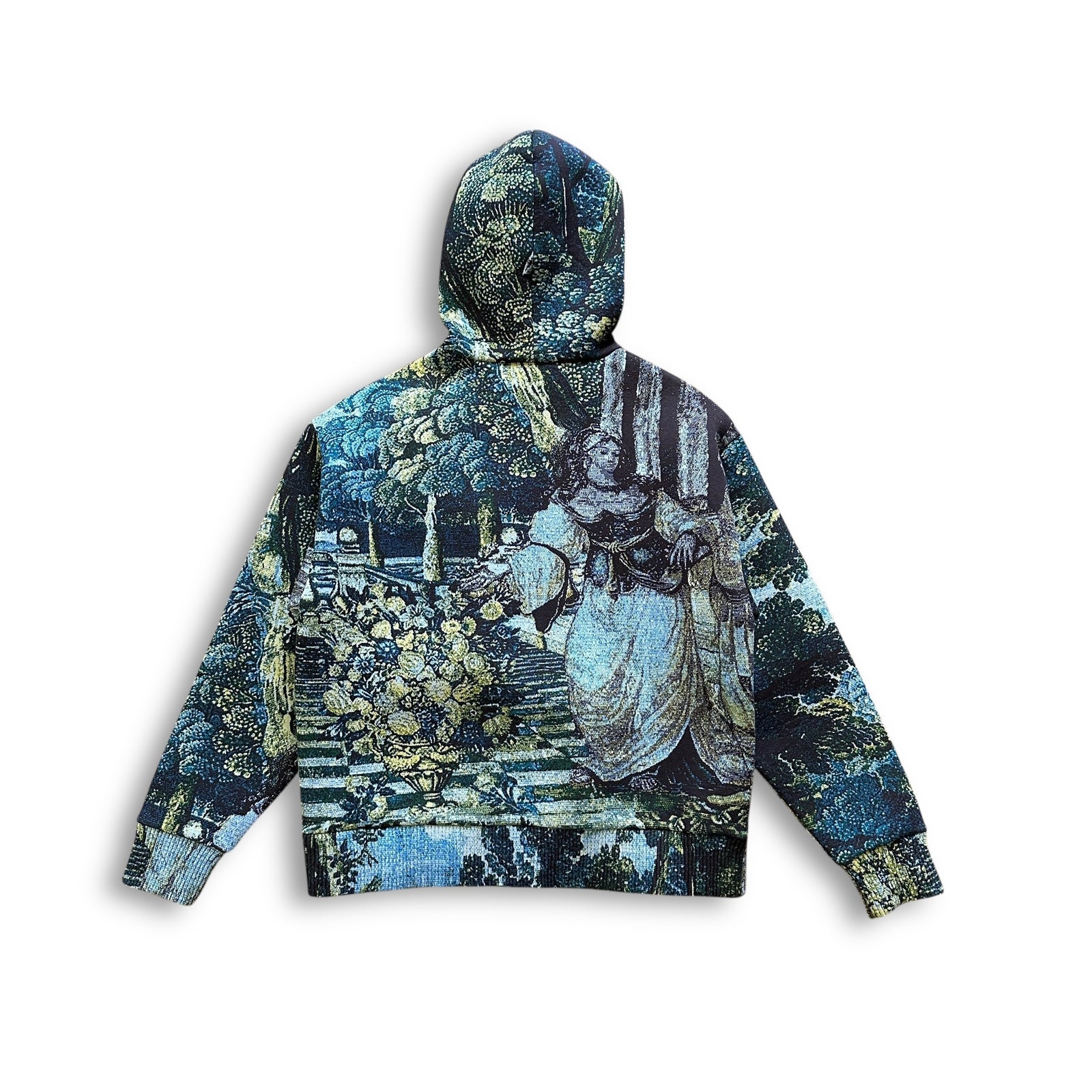 Louis Vuitton Pre SS20 Tapestry Cargo Hoodie Sample