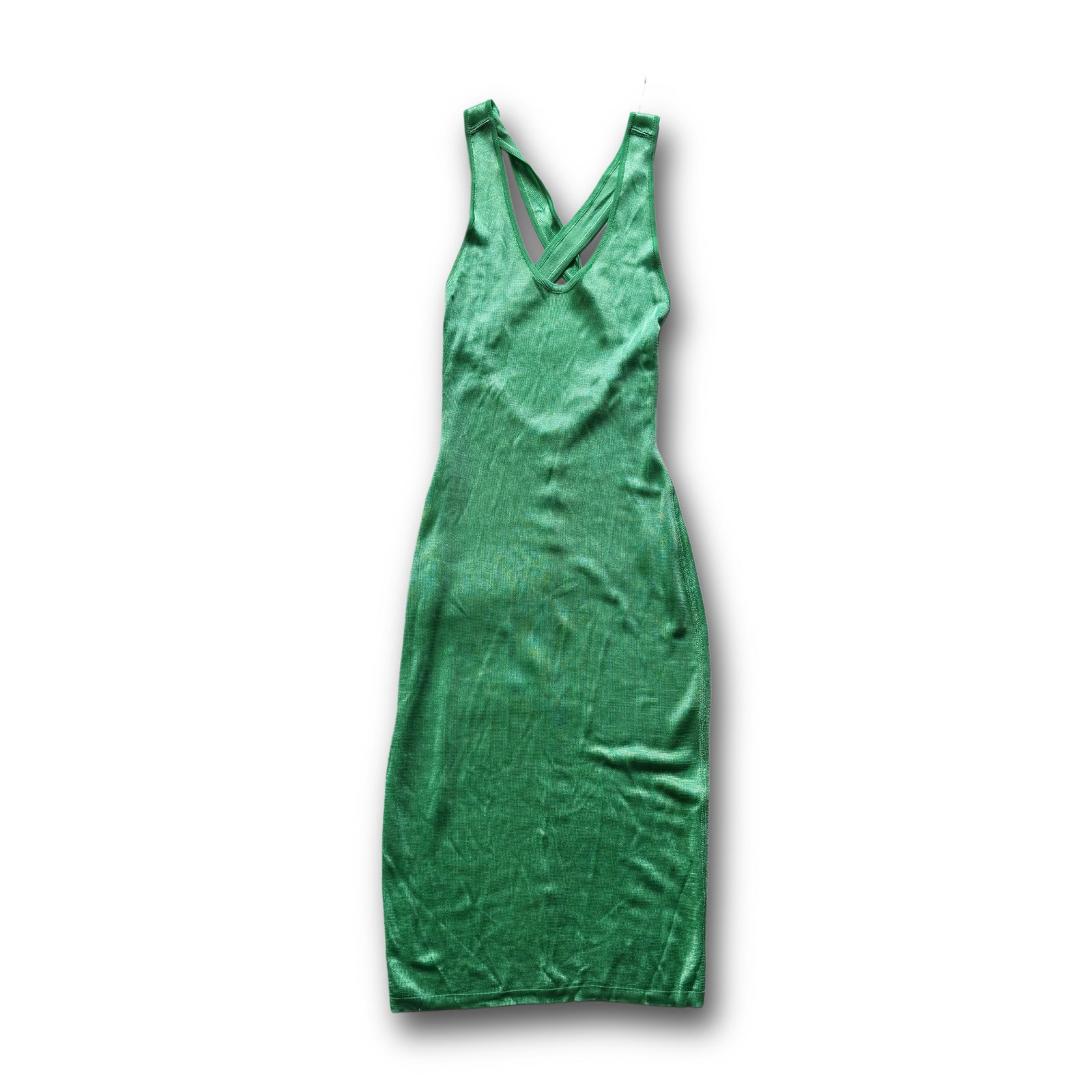 Alaia 90s Mint Green Sling Dress