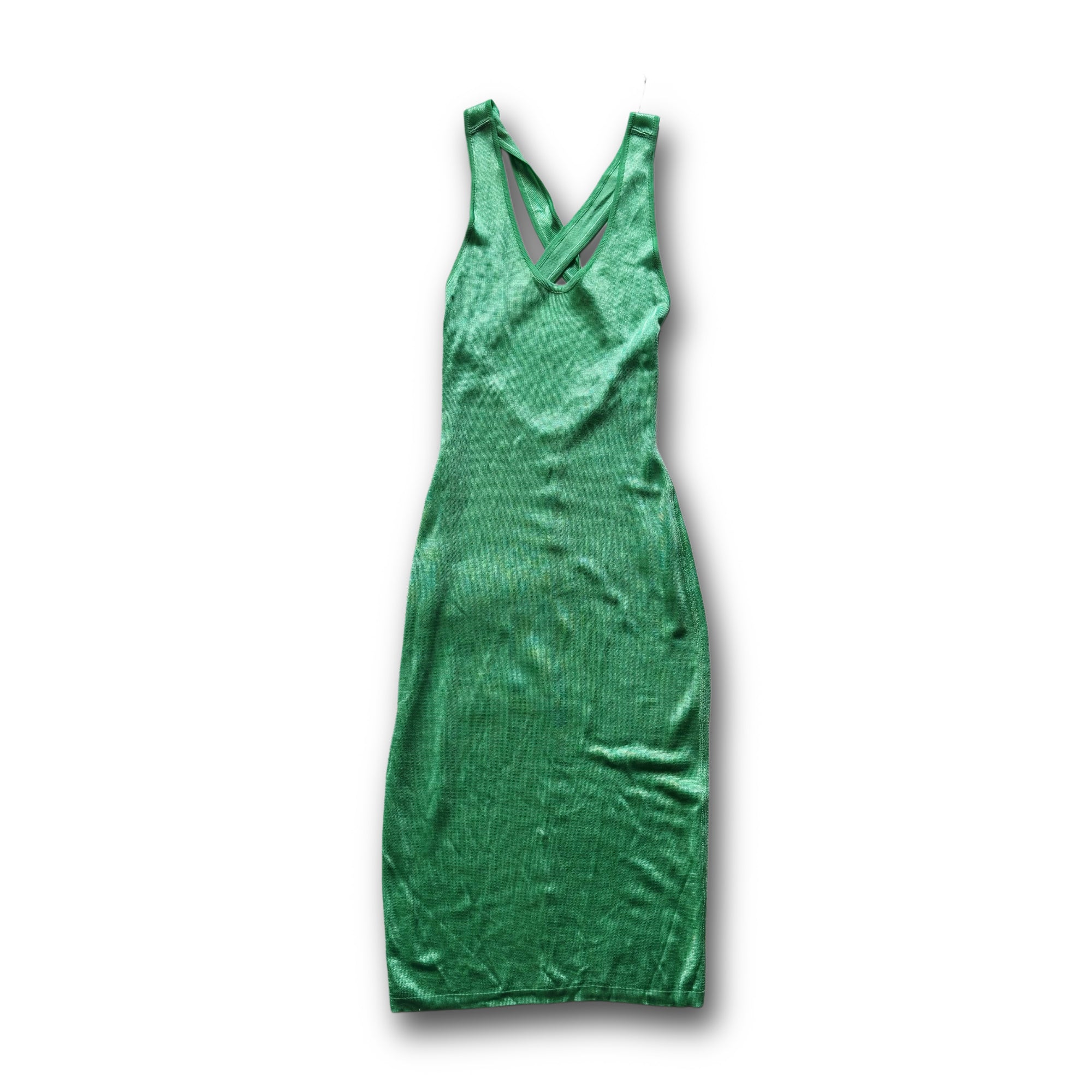 Alaia 90s Mint Green Sling Dress