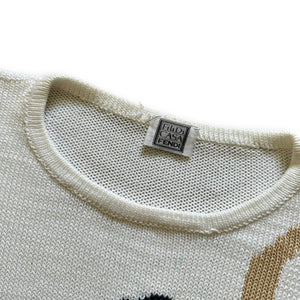 Fendi Fili Di Casa 90s Ocean Knit Sweater