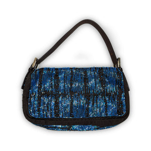 Fendi 2000s Stone Embellished Baguette Bag