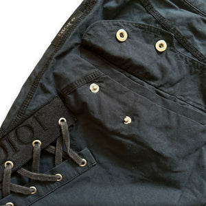 Christian Dior by John Galliano SS04 Blue Laced Mini Skirt