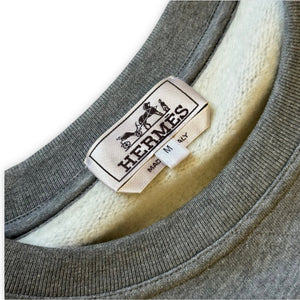 Hermès FW15 Robot Patch Crewneck Sweater