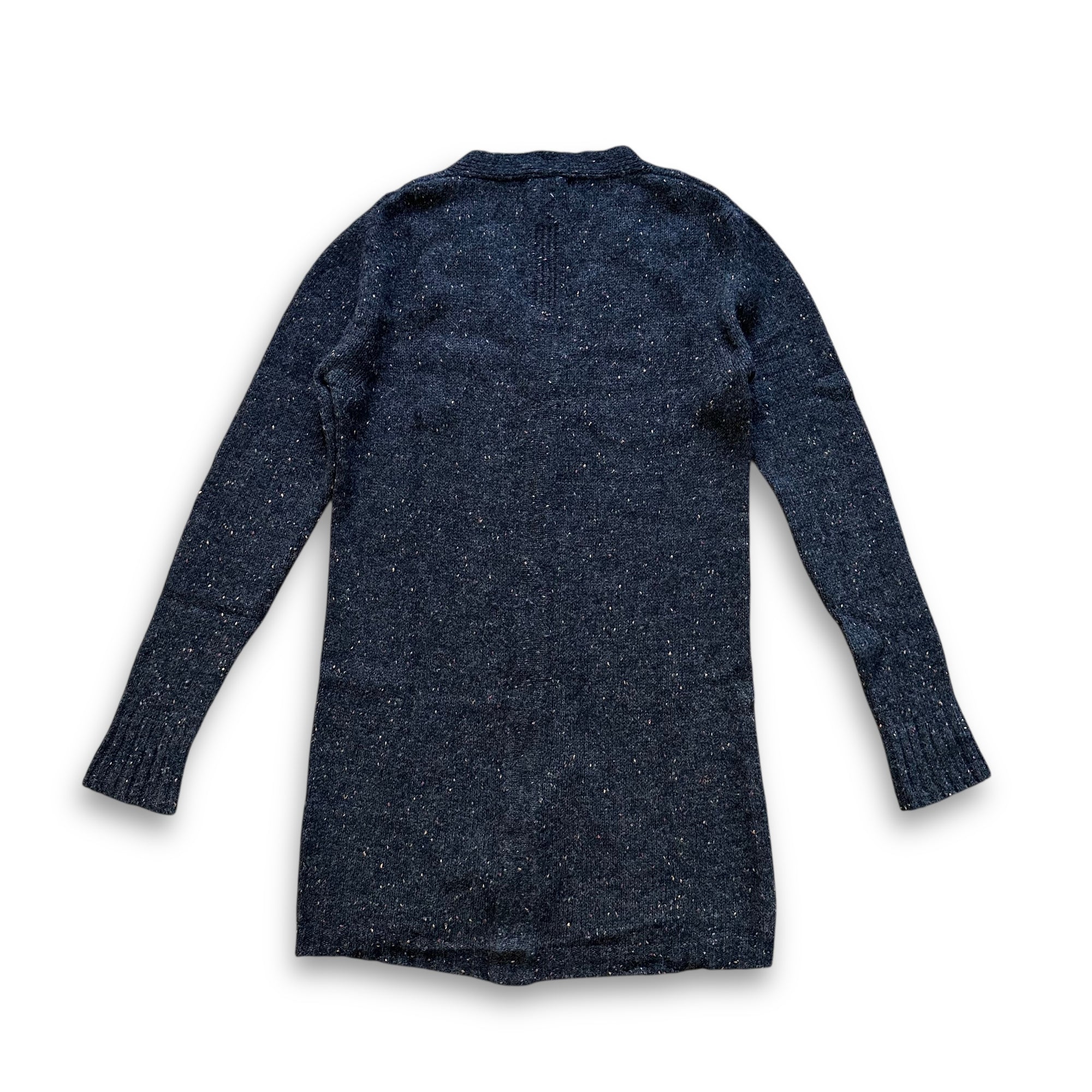 Rick Owens FW12 Speckled Oversized Cardigan