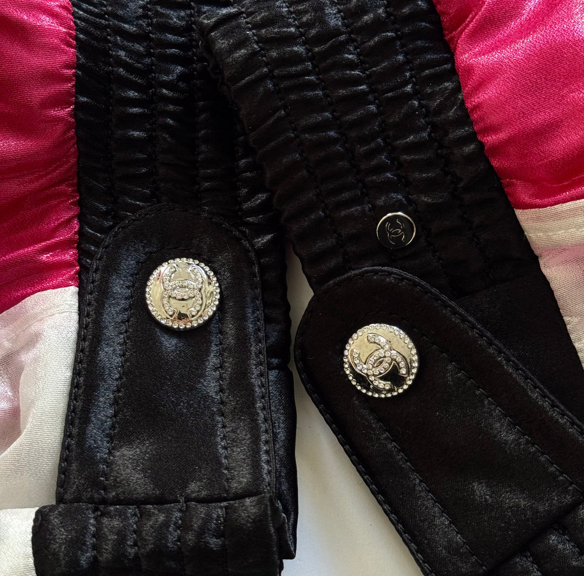 Chanel FW23 Paneled Logo Track Pants Sample