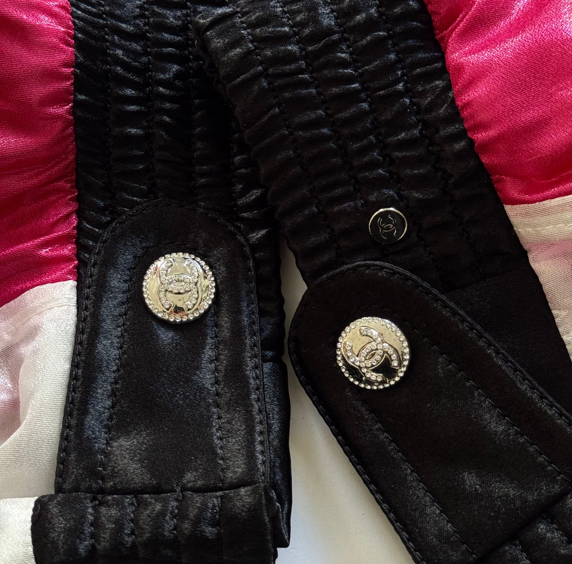 Chanel FW23 Paneled Logo Track Pants Sample