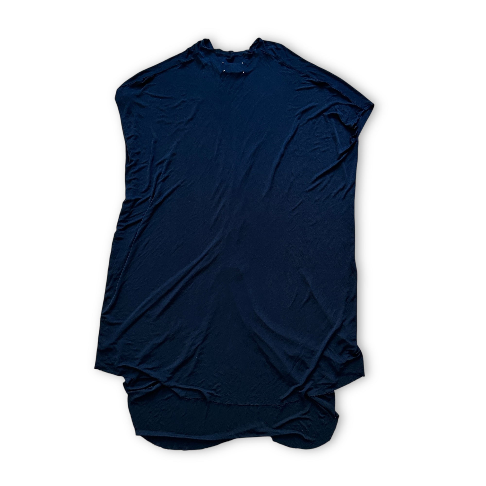 Maison Martin Margiela 90s Black Viscose Kaftan