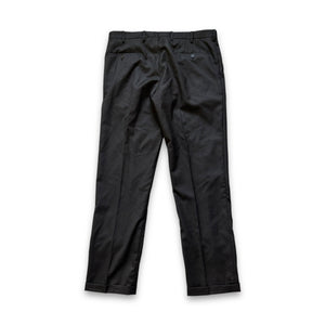 Prada AW09 Black Wool Silk Blend Pants
