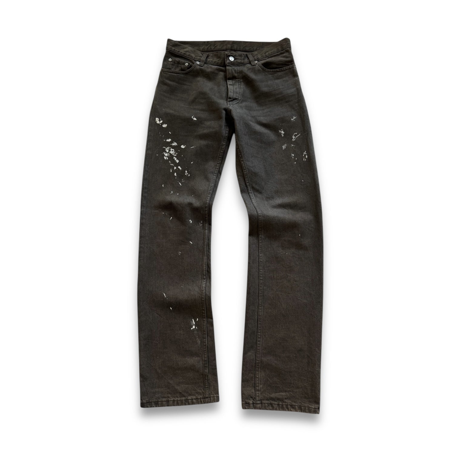 Helmut Lang AW00 Grey Painter Denim