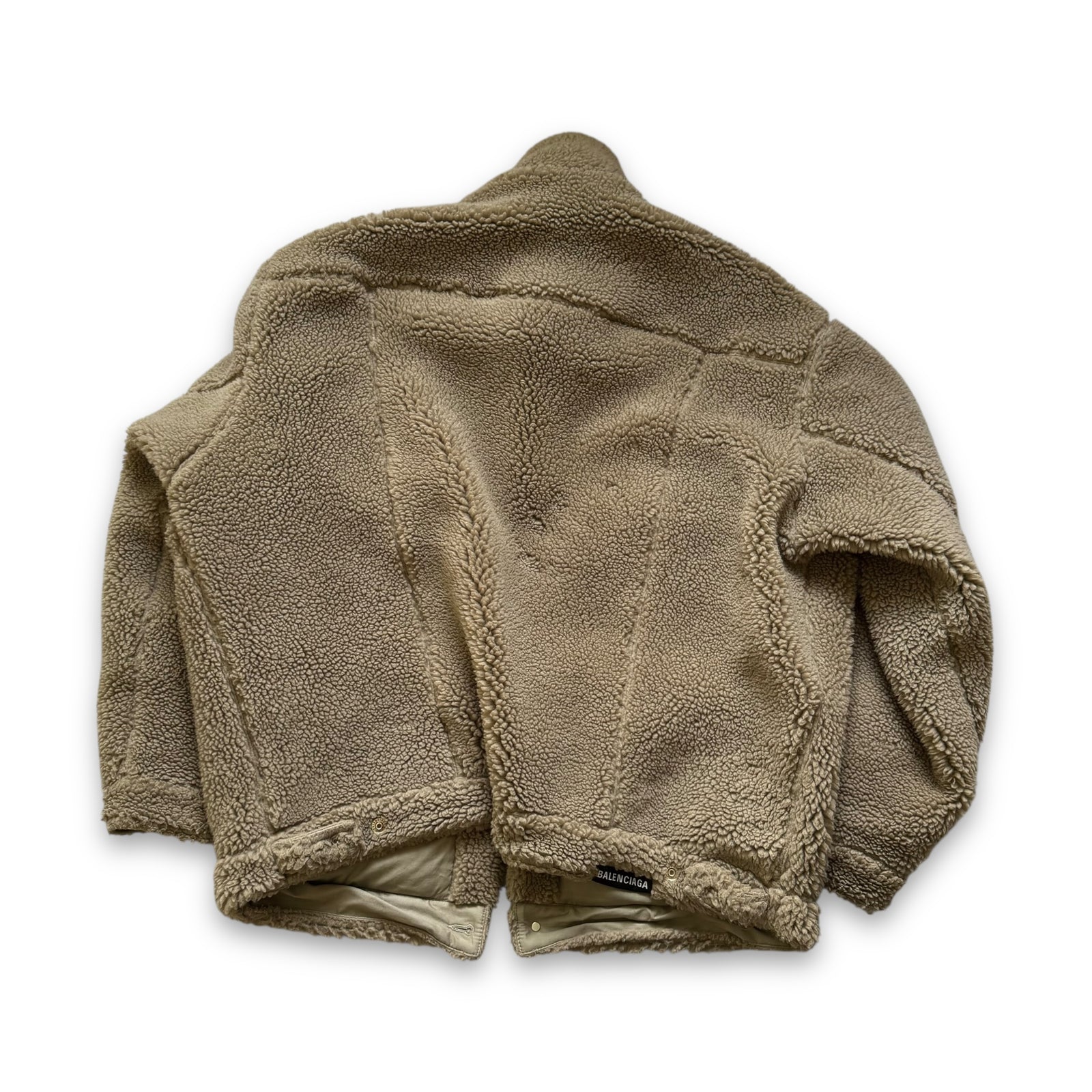 Balenciaga FW22 Oversized Fleece Jacket