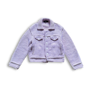 Louis Vuitton SS20 Asia Exclusive Knit Trucker Jacket