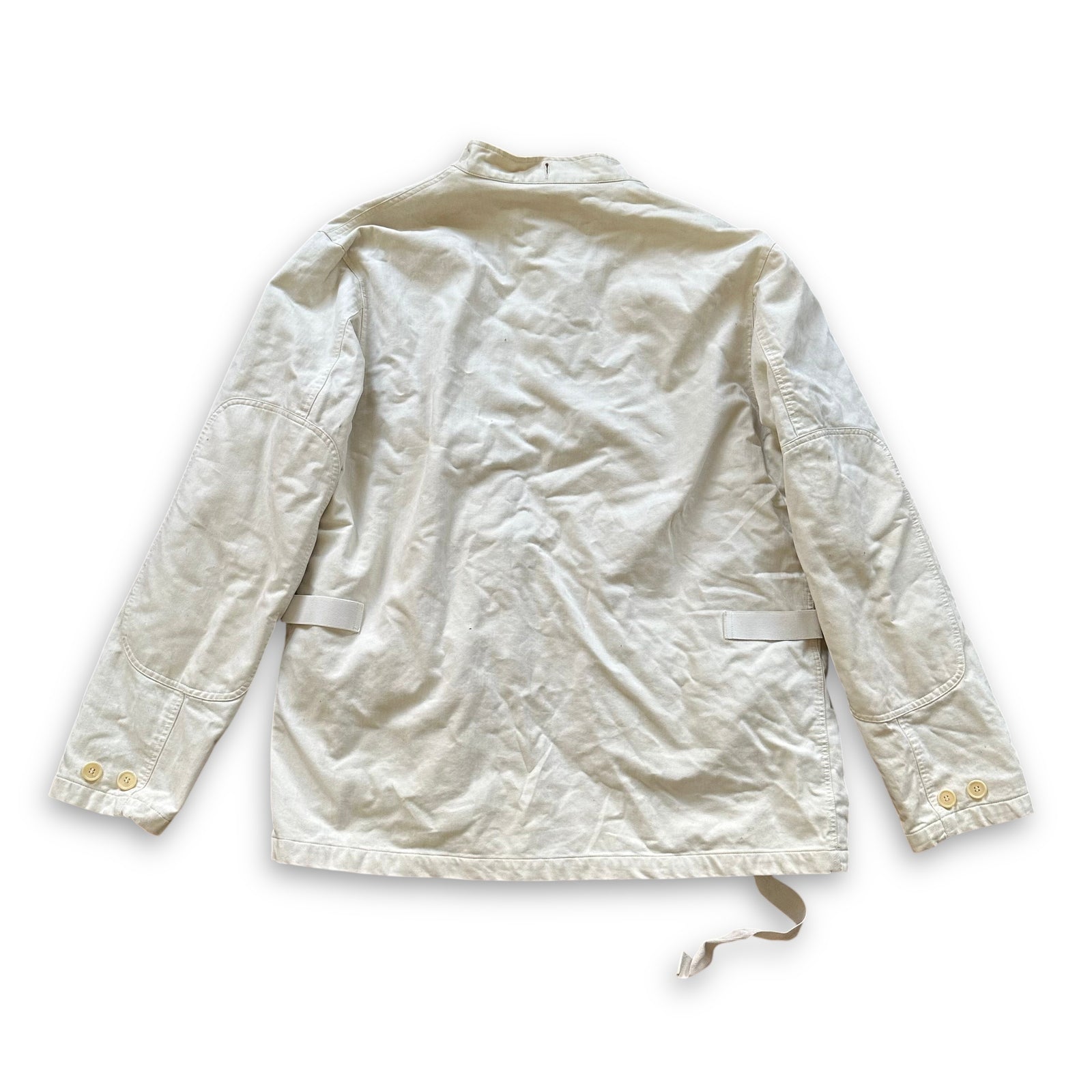 Helmut Lang SS00 White Cargo Bondage Jacket