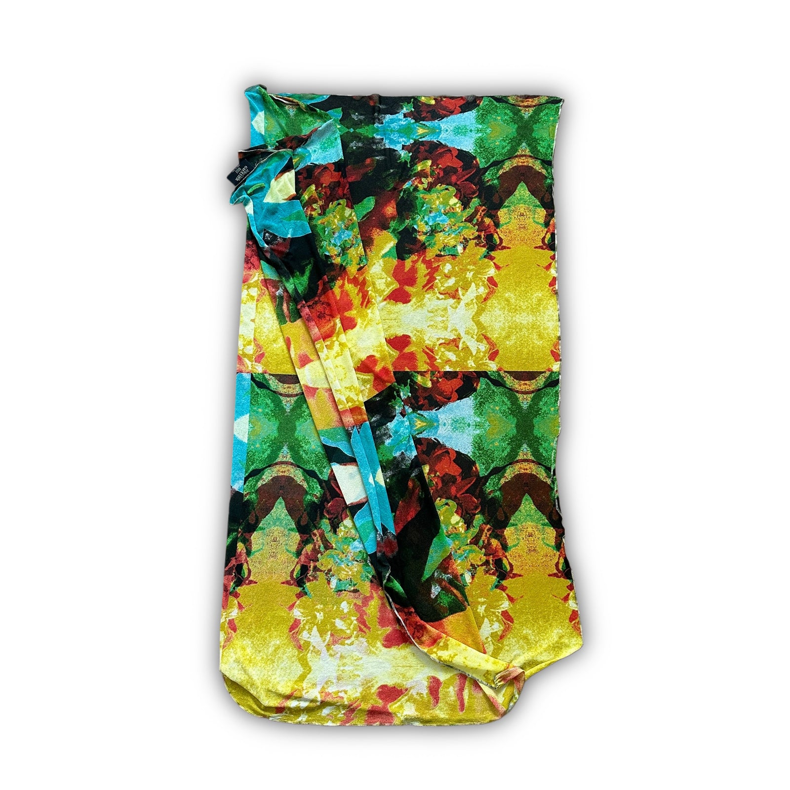 Jean Paul Gaultier SS00 Psychedelic Pareo Dress