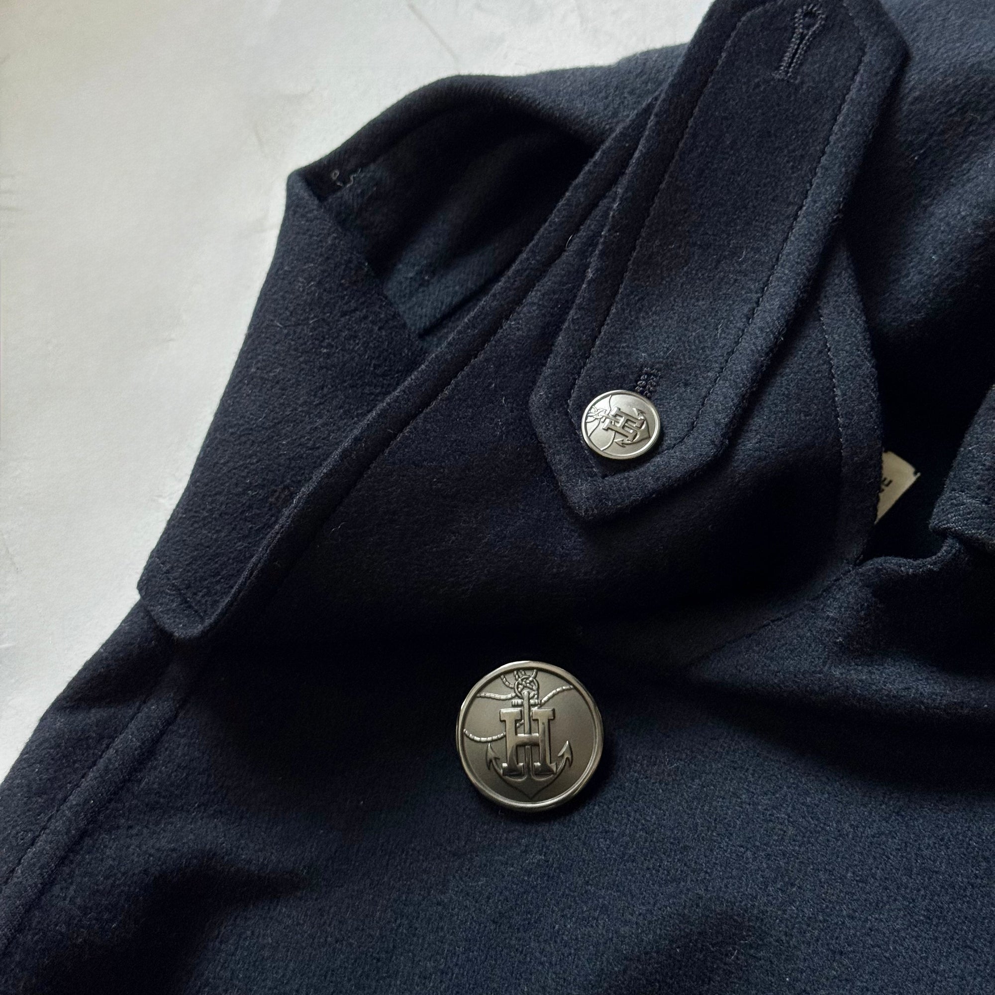 Hermes Cashmere Double Breasted Coat