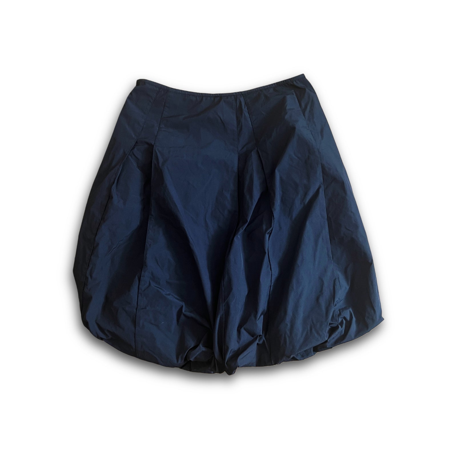 Alexander McQueen 90s Black Balloon Skirt