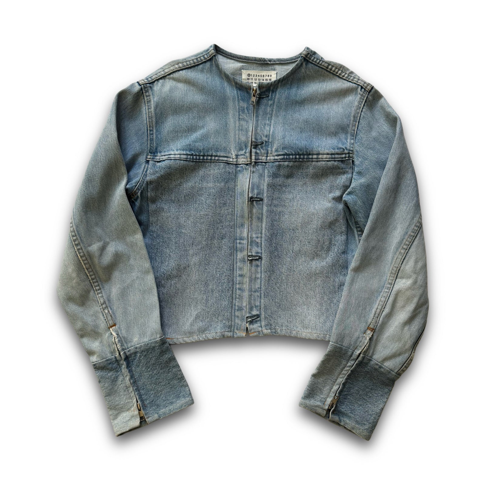 Maison Martin Margiela 2000s Artisanal Reconstructed Denim Jacket