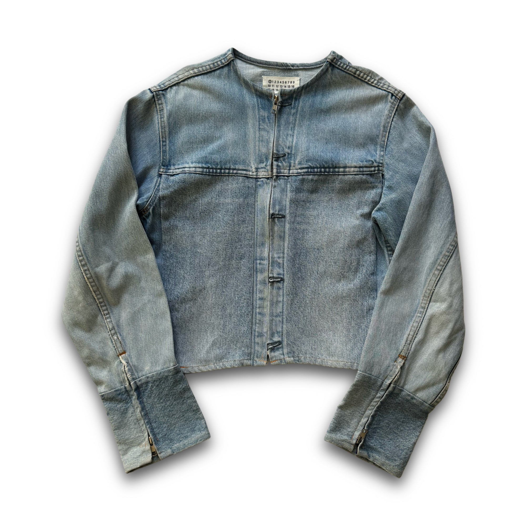 Maison Martin Margiela 2000s Artisanal Reconstructed Denim Jacket