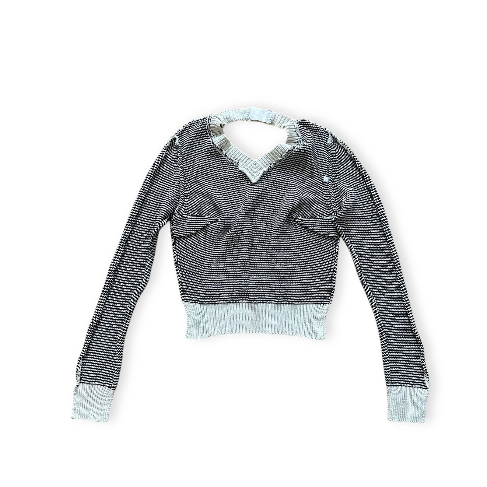 Maison Martin Margiela SS96 One Layer Front Wrap Knit Top