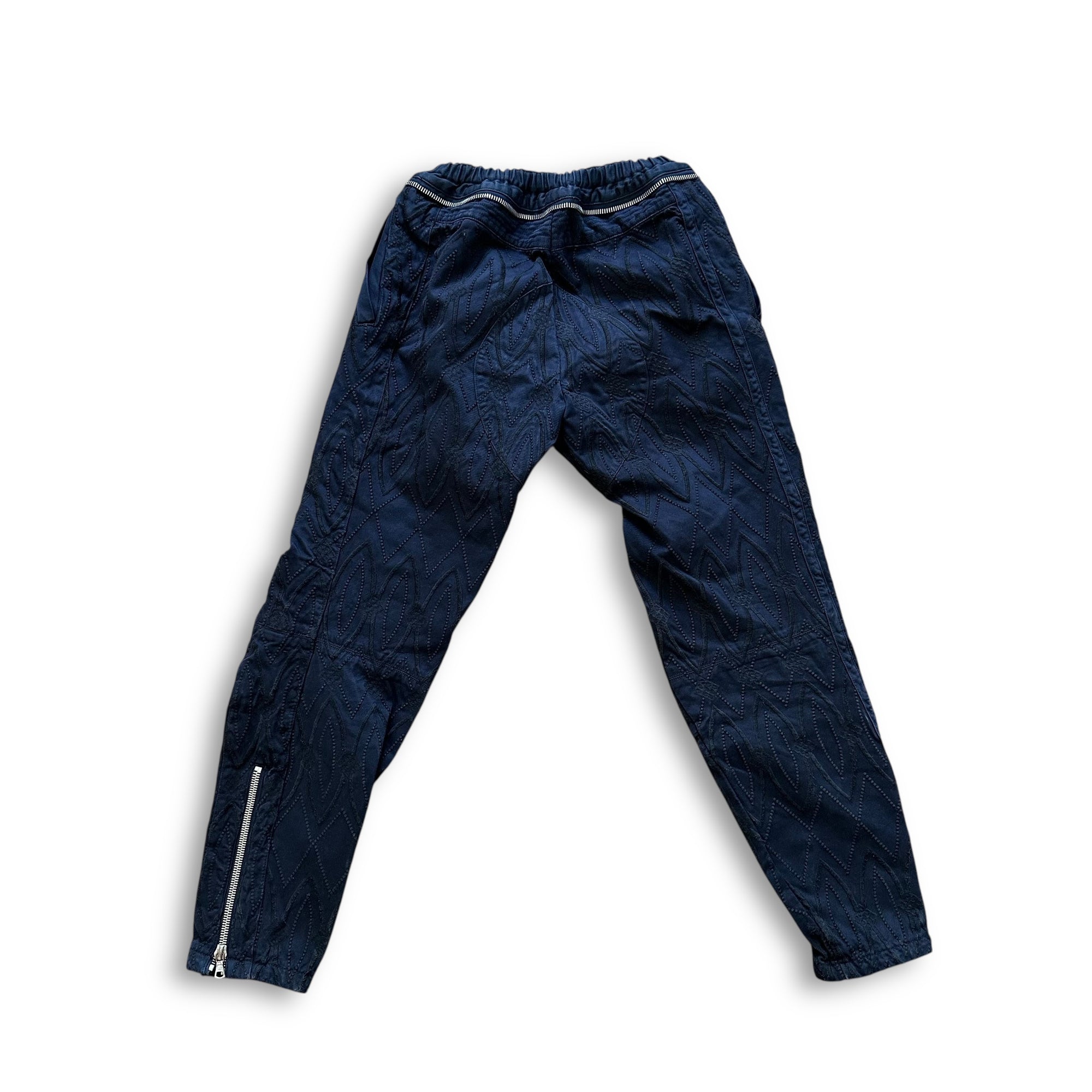 Dries van Noten FW14 Embroidered Biker Pants