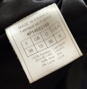 Christian Dior SS04 by John Galliano Bondage Black Leather Jacket