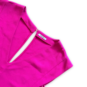 Miu Miu SS12 Oversized Ribbon V-Neck Dress