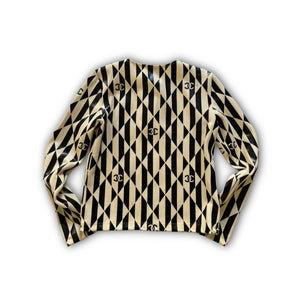 Chanel 2023 Checkerboard Logo Henley Sample